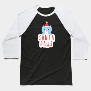 Santa Paws Baseball T-Shirt